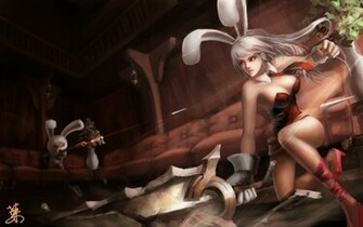 Riven League Of Legends Wallpaper Desktop