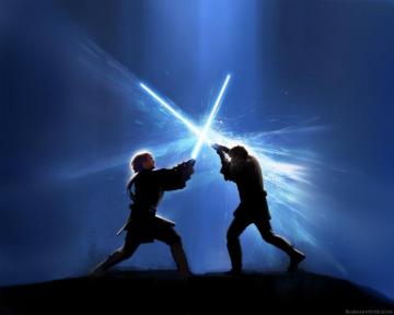 Blue Lightsaber HD Wallpaper And Background
