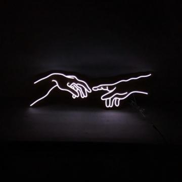 Creation Neon Sign Abstract Light Modern Art For Home