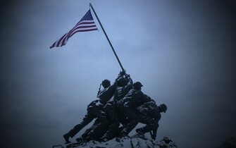Photography Wallpaper Flag Raising On Iwo Jima