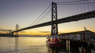 San Francisco Oakland Bay Bridge Wallpaper World