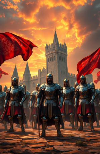 Medieval Knights Wallpaper