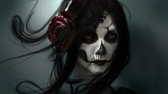 Girly Skull Wallpaper
