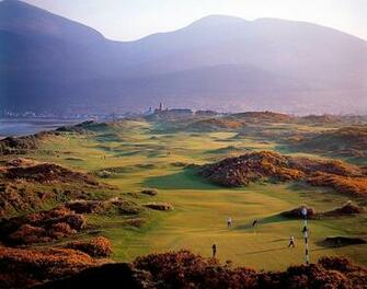 Royal Co Down Golf Club Wallpaper Wall Mural Self Adhesive
