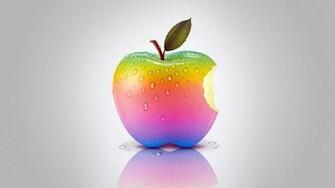 Christmas Apple Logo
