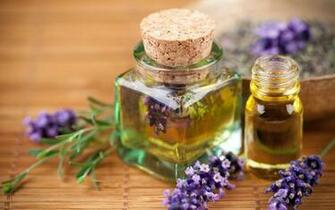 Lavender Essential Oils Desktop Wallpaper