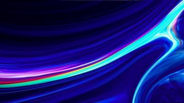 Abstract Blue Led 4k Wallpaper