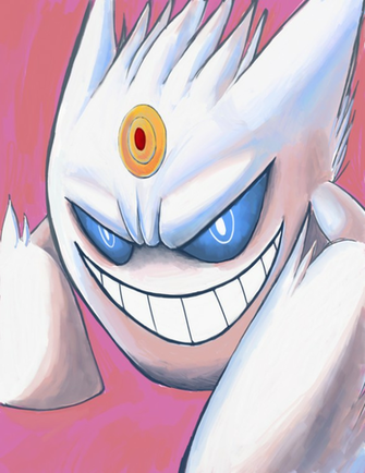Shiny Mega Gengar By Zaphy1415926