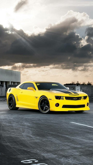 Wallpaper Lockscreen Camaro Chevrolet Car