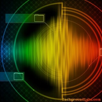 Hi Tech Colorful Background Labs