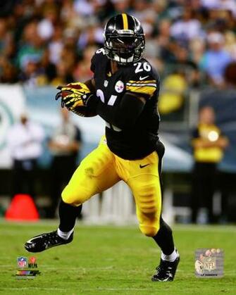 Le Veon Bell Action Pittsburgh Steelers Photo Manufacturer