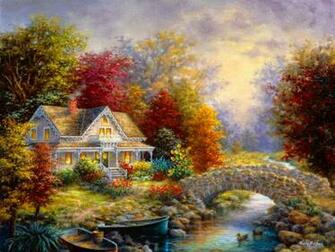 Cozy House Wallpaper