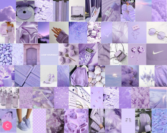 Purple Perfection For The Aesthetic Collage Soul Wallpaper