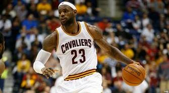 Lebron James Cleveland Dunk New