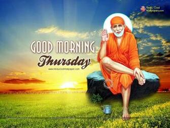 Thursday Morning Wallpaper Sai Baba