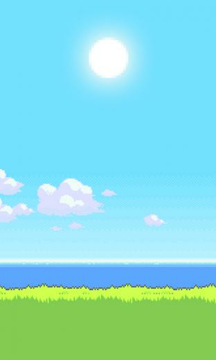 8bit Midday Lumia Wallpaper