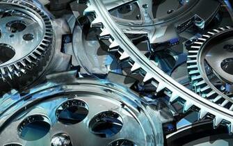 Mechanism Wallpaper 3d