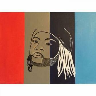 Partynextdoor S Painting L Mac Hip Hop Art Paintings