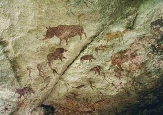 Ice Cave Painting Wallpaper Pictures