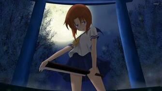 Rena Higurashi When They Cry Wallpaper Anime