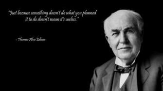 Thomas Edison Quote Wallpaper Wisdom Quotes