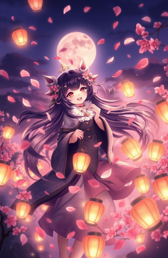 Hutao Genshin Impact Wallpaper