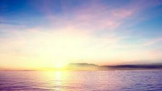 Tropical Island Sunset HD Wallpaper For