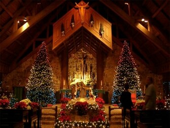 Beautiful Christmas Scenes Wallpaper