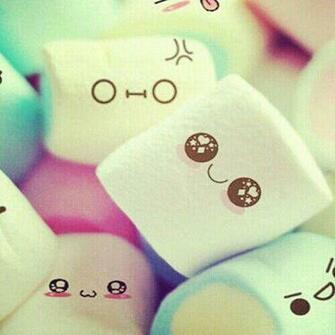 Sweet Stuff The Faces Random Marshmallows Funny Yummy