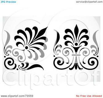 Black And White Scroll Wallpaper Weddingdressin