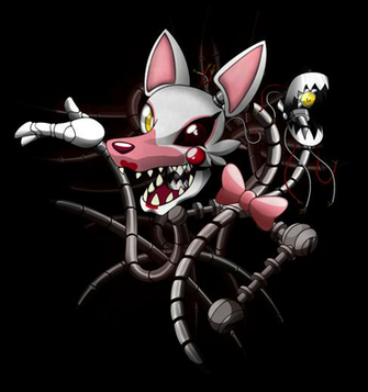 Fnaf Foxy Mangle By Blindsnipelancer