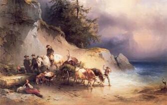 World Famous Paintings Desktop Art Wallpaper