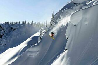Skiing 4k Wallpaper Top Background