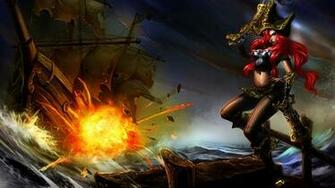Miss Fortune Wallpaper Artwork