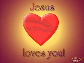 Jesus Loves You Wallpaper