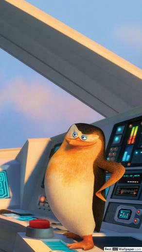 Penguins Of Madagascar The Wolf And Skipper HD Wallpaper