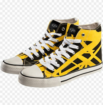 Official Evh Store Hat Hats Guitar Strap Shoes Yellow