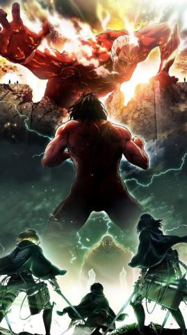 iPhone Ultra HD Attack On Titan Wallpaper Phone Doraemon In