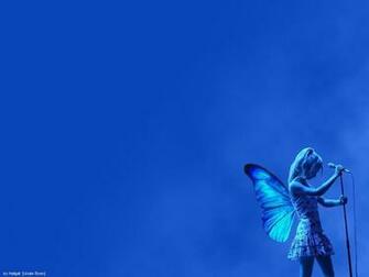 Angel Blue Background