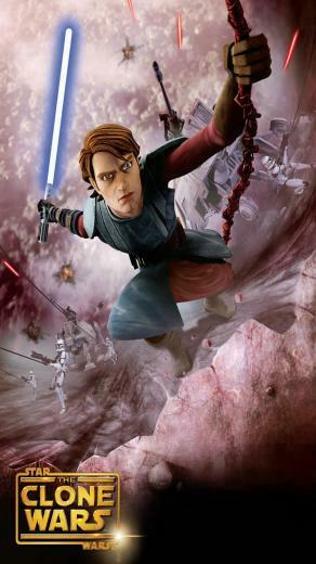 Star Wars The Clone Galaxy Note Wallpaper