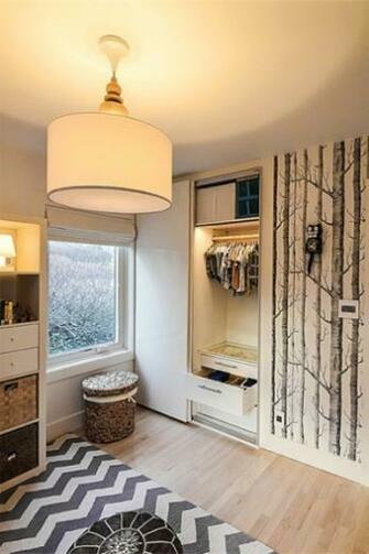 Put Up A Wallpapered Accent Wall Angies List