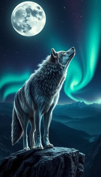 Really Cool Wolf Wallpaper