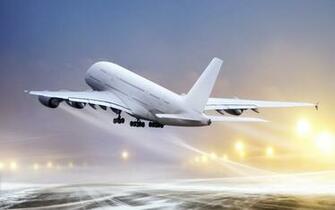 A380 Take Off Wallpaper