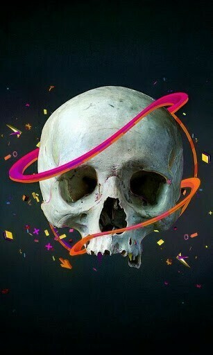Bigger 3d Skull Live Wallpaper For Android Screenshot