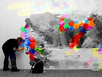 People Are Invited To Paint The By Numbers Wallpaper