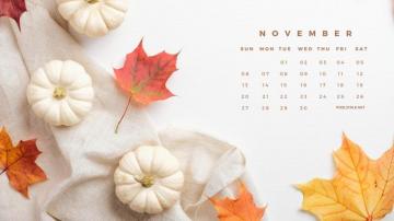 November Calendar Background HD Net