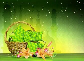 Koleksi Wallpaper Hari Raya Aidilfitri Adorable