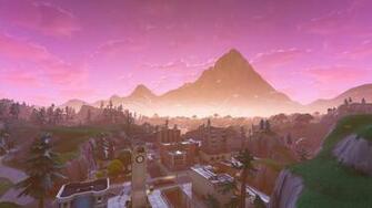 Tilted Towers Background Fortnitebr