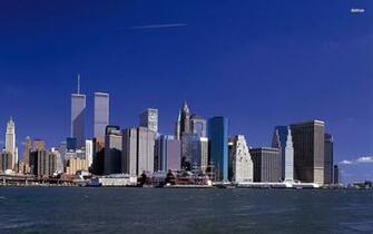 Manhattan Skyline Wallpaper World
