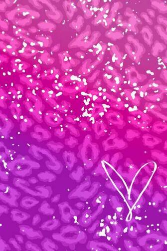 Pink And Purple Leopard Wallpaper Notification Center
